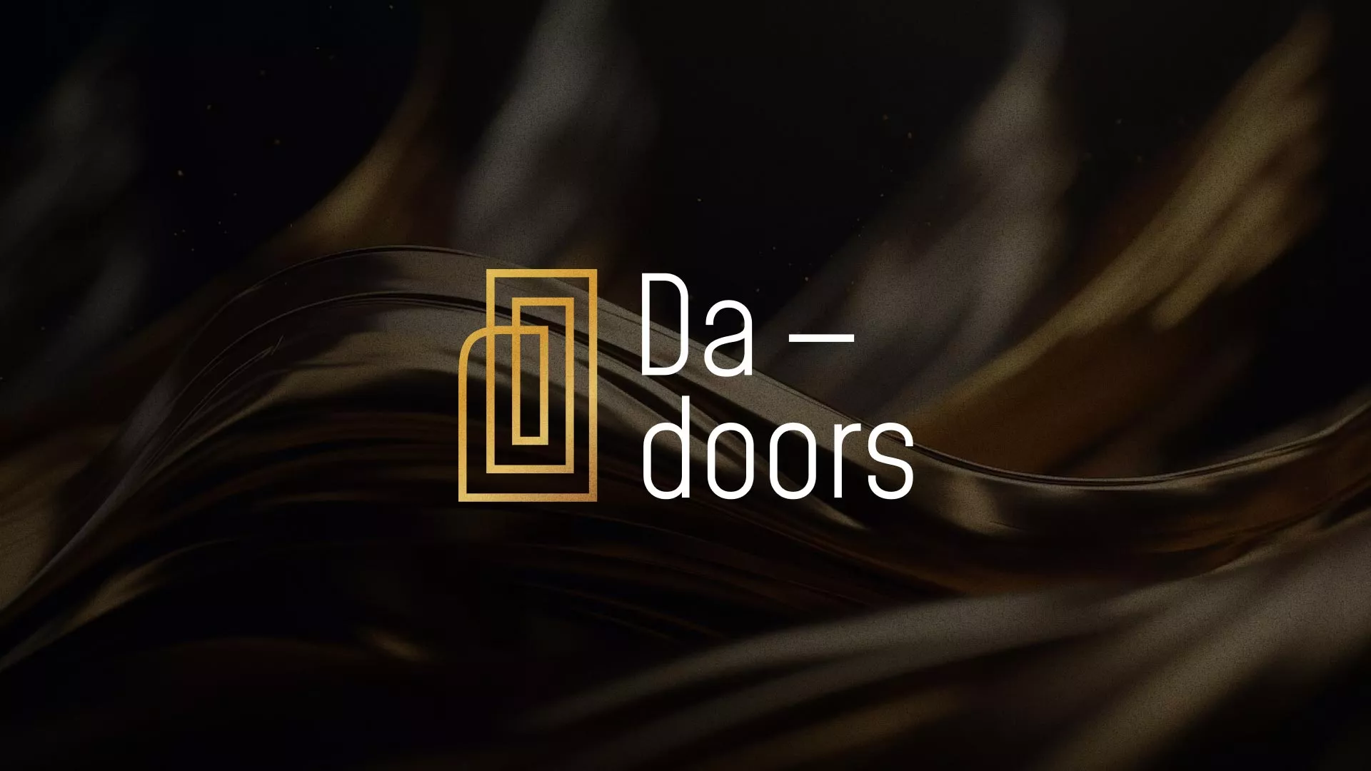 Разработка логотипа для компании «DA-DOORS» в Ижевске